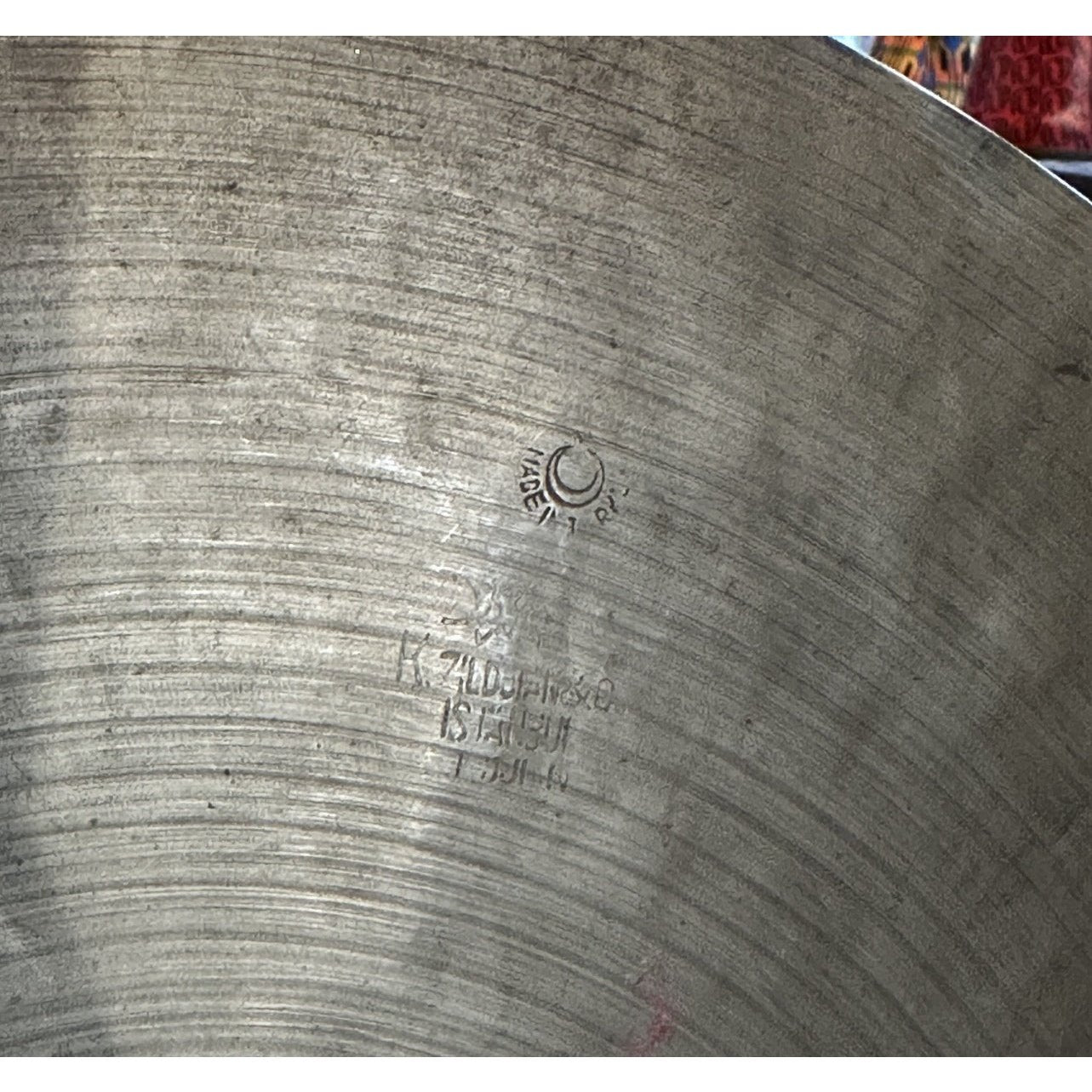 Used Vintage K Istanbul Zildjian Zildjian Hi Hat Cymbals 15 - 951/987 grams