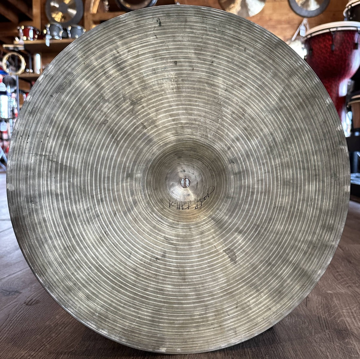 Used Vintage K Istanbul Zildjian Zildjian Hi Hat Cymbals 15 - 951/987 grams