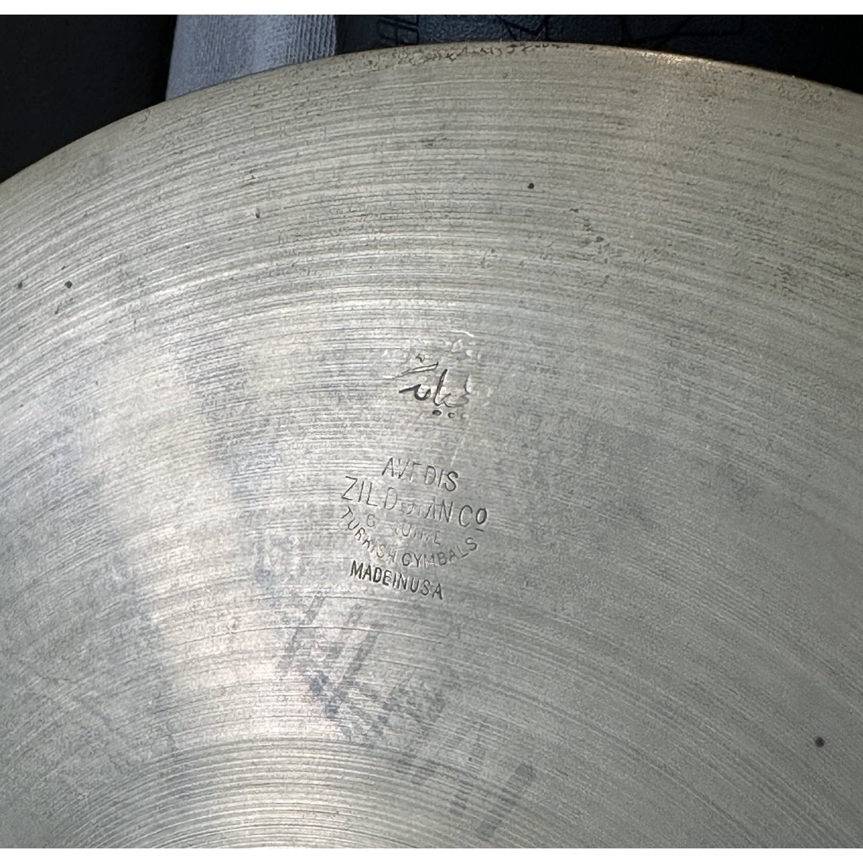Used Vintage Zildjian 1920's/30's Hi Hat Cymbals 12 - 424/429 grams