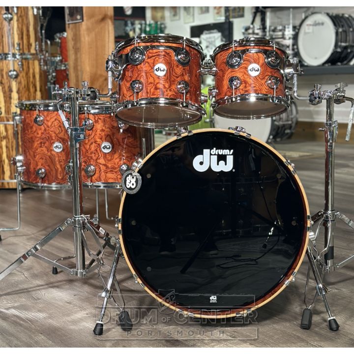 DW Collectors Pure Maple SSC 5pc Drum Set Waterfall Bubinga (1310619)