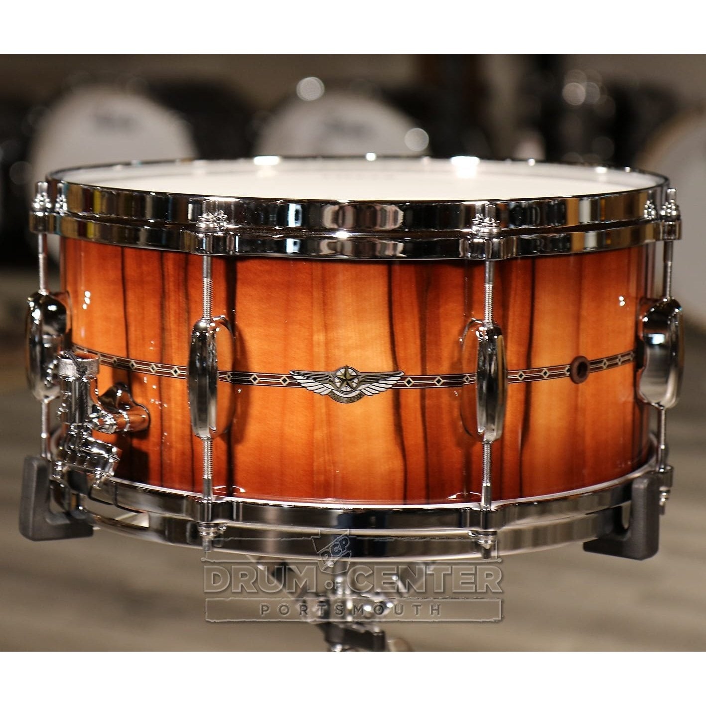 Tama Star Mahogany Factory Vault 6pc Drum Set Caramel Tineo Burst - Drum Center Of Portsmouth