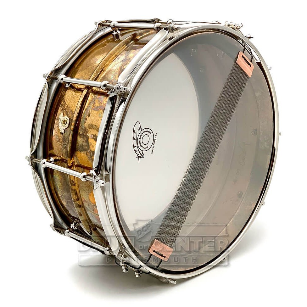 Joyful Noise Beacon Bronze Snare Drum 14x6.5 Ferric Patina