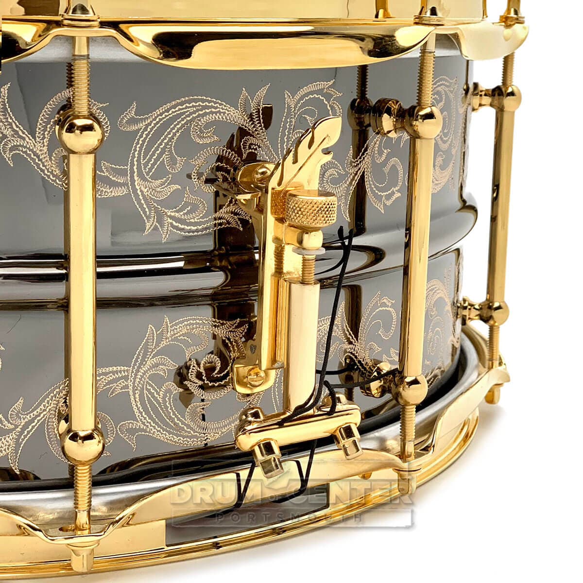 Joyful Noise Scrolled Elite Snare Drum 14x6.5