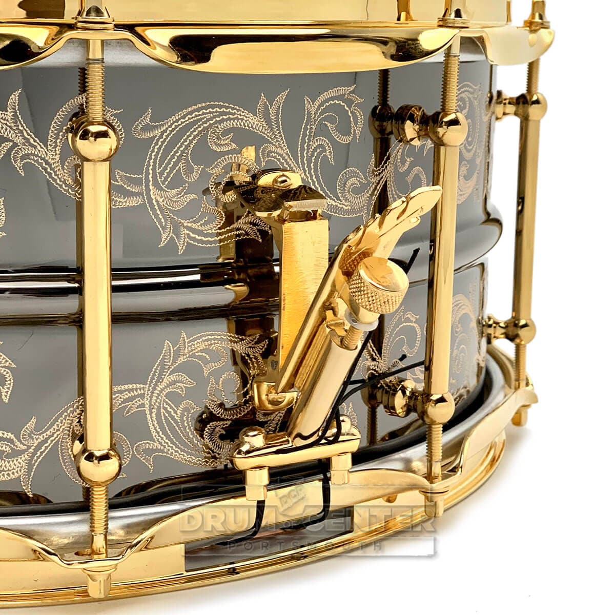 Joyful Noise Scrolled Elite Snare Drum 14x6.5
