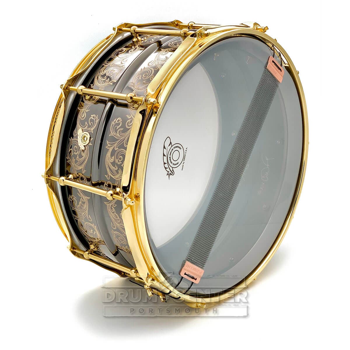 Joyful Noise Scrolled Elite Snare Drum 14x6.5