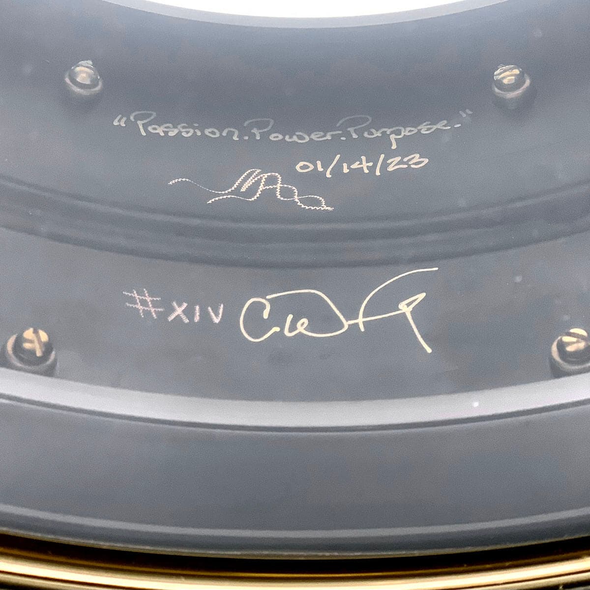 Joyful Noise Scrolled Elite Snare Drum 14x6.5