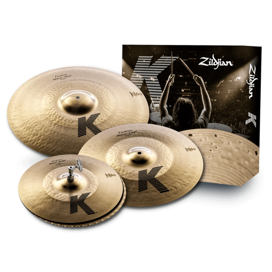 Zildjian K Custom Hybrid 390 Cymbal Box Set 14/17/21 - Drum Center Of Portsmouth