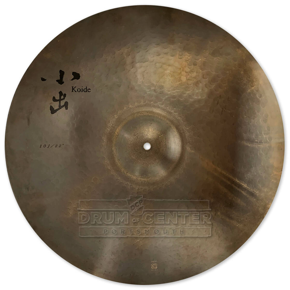 Koide 10J Turk Ride Cymbal 22" 2875 grams - Drum Center Of Portsmouth