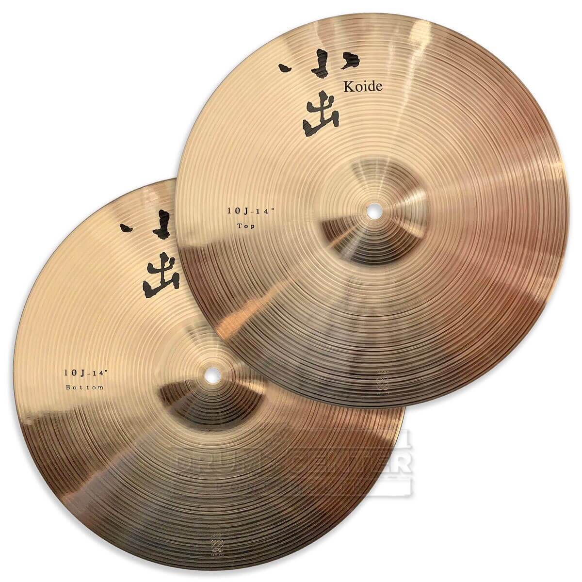 Koide 10J Traditional Hi Hat Cymbals 14" 1 grams - Drum Center Of Portsmouth