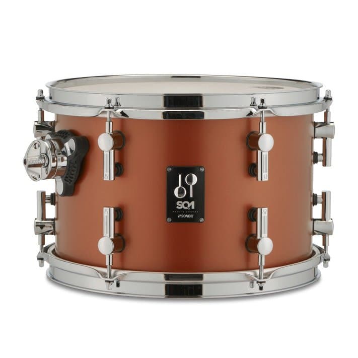 Sonor SQ1 Tom 12x8 Satin Copper Brown
