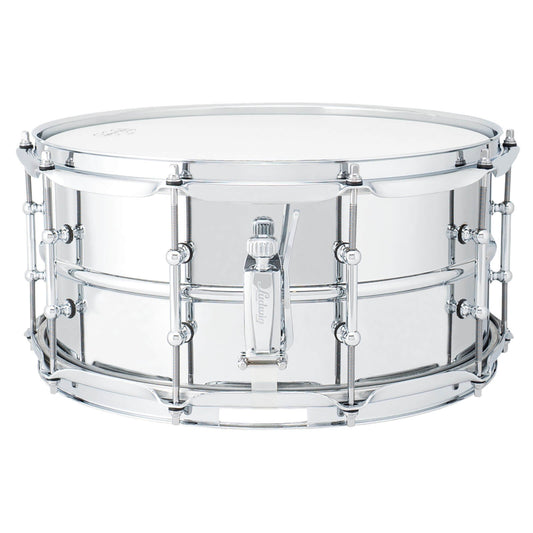 Ludwig LB402BT Supraphonic Chrome Over Brass Snare Drum 14x6.5 w/Tube Lugs