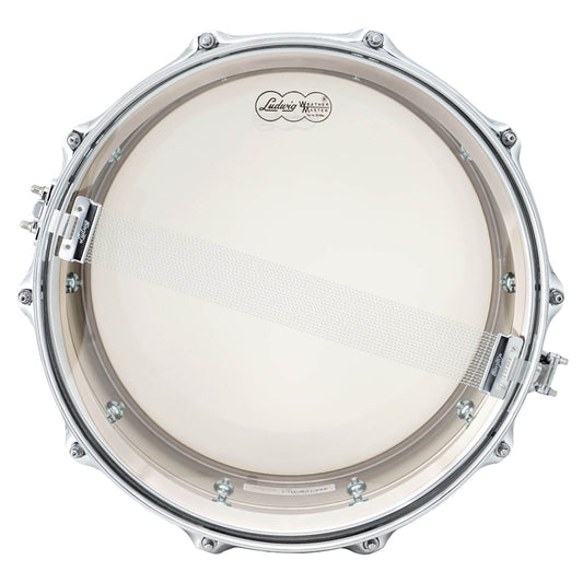 Ludwig LB402BT Supraphonic Chrome Over Brass Snare Drum 14x6.5 w/Tube Lugs