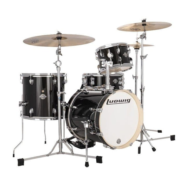 Ludwig Breakbeats Drum Set Black Sparkle