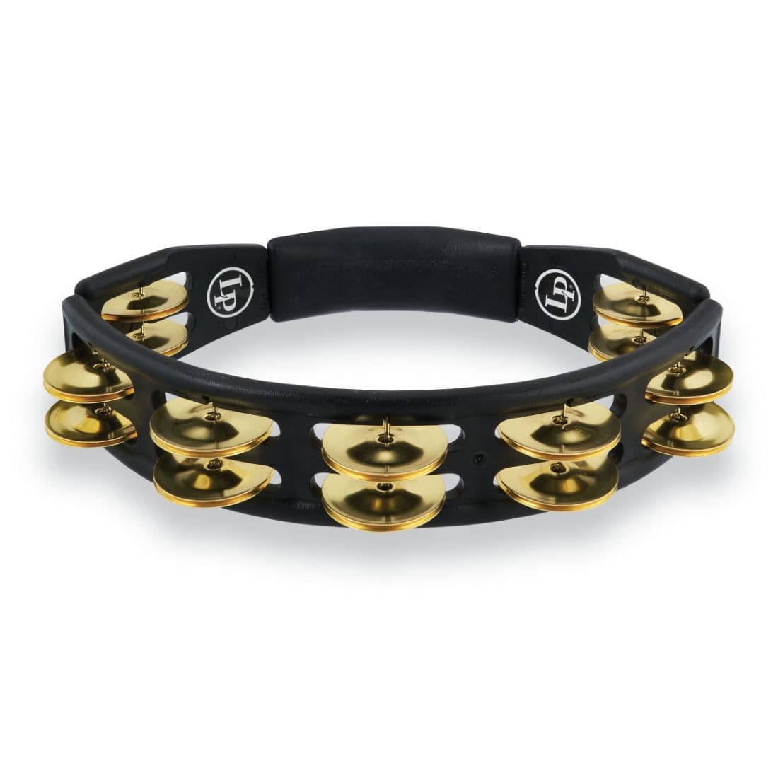 LP Cyclops Jingle Tambourine - Brass/Black/Hand Held