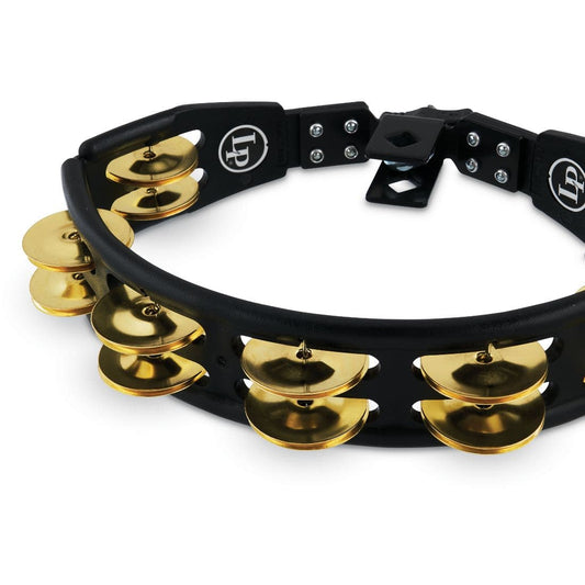 LP Cyclops Jingle Tambourine - Brass/Black/Hand Held