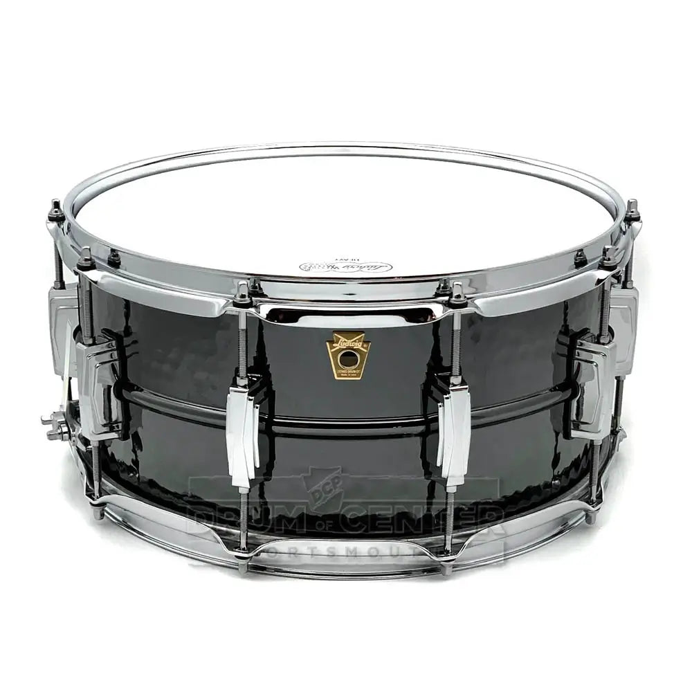 Ludwig LB417K Black Beauty Snare Drum 14x6.5 Hammered - Drum Center Of Portsmouth