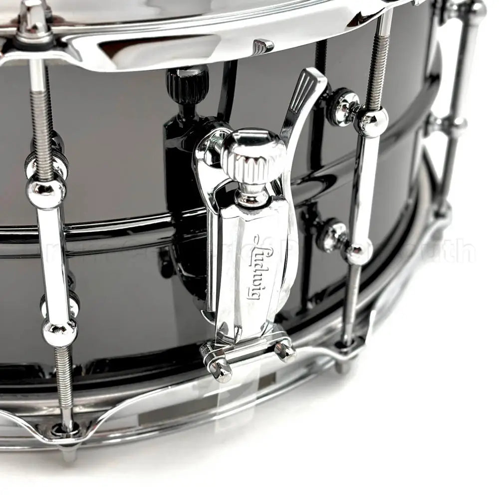 Ludwig Black Beauty Snare Drum 14x6.5 w/Tube Lugs B-Stock - Drum Center Of Portsmouth