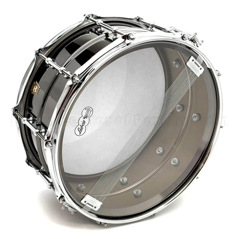 Ludwig Black Beauty Snare Drum 14x6.5 w/Tube Lugs B-Stock - Drum Center Of Portsmouth