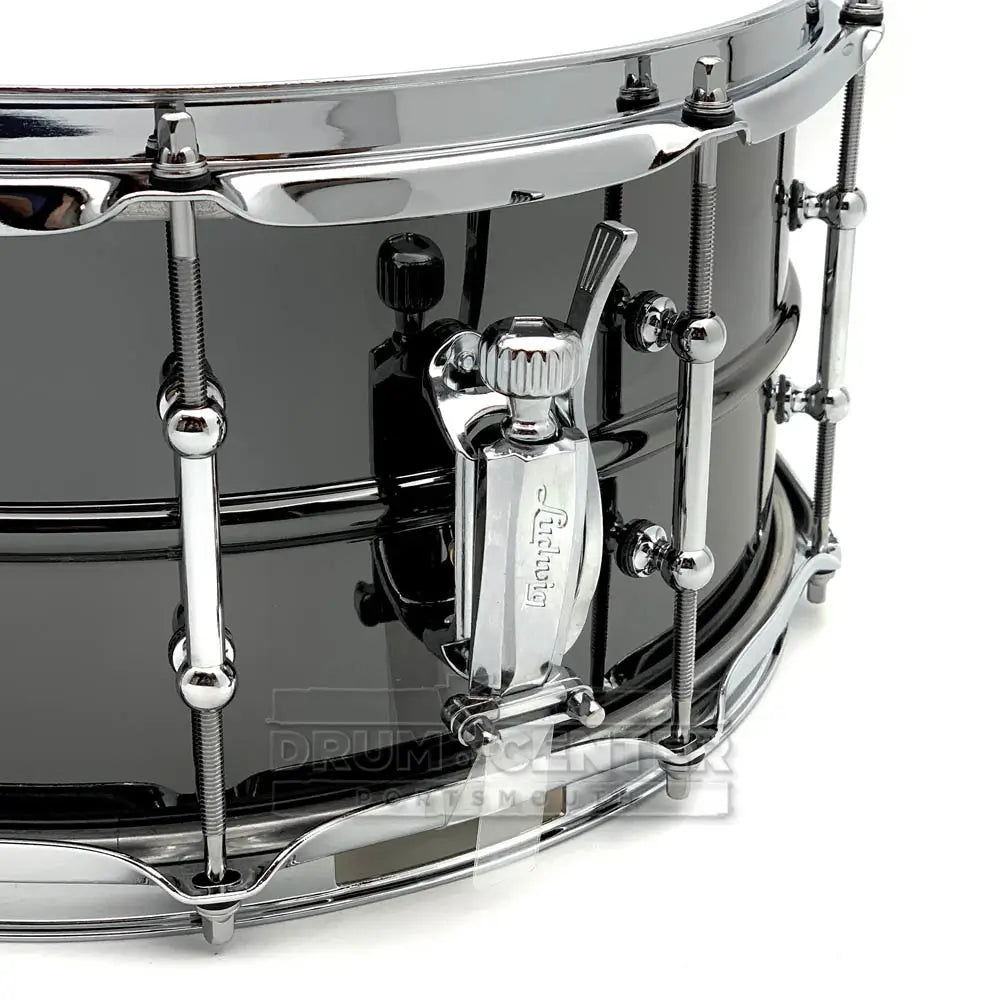 Ludwig LB417T Black Beauty Snare Drum 14x6.5 w/Tube Lugs - Drum Center Of Portsmouth