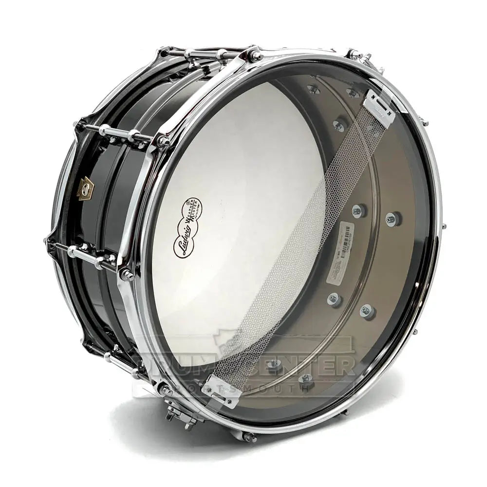 Ludwig LB417T Black Beauty Snare Drum 14x6.5 w/Tube Lugs - Drum Center Of Portsmouth