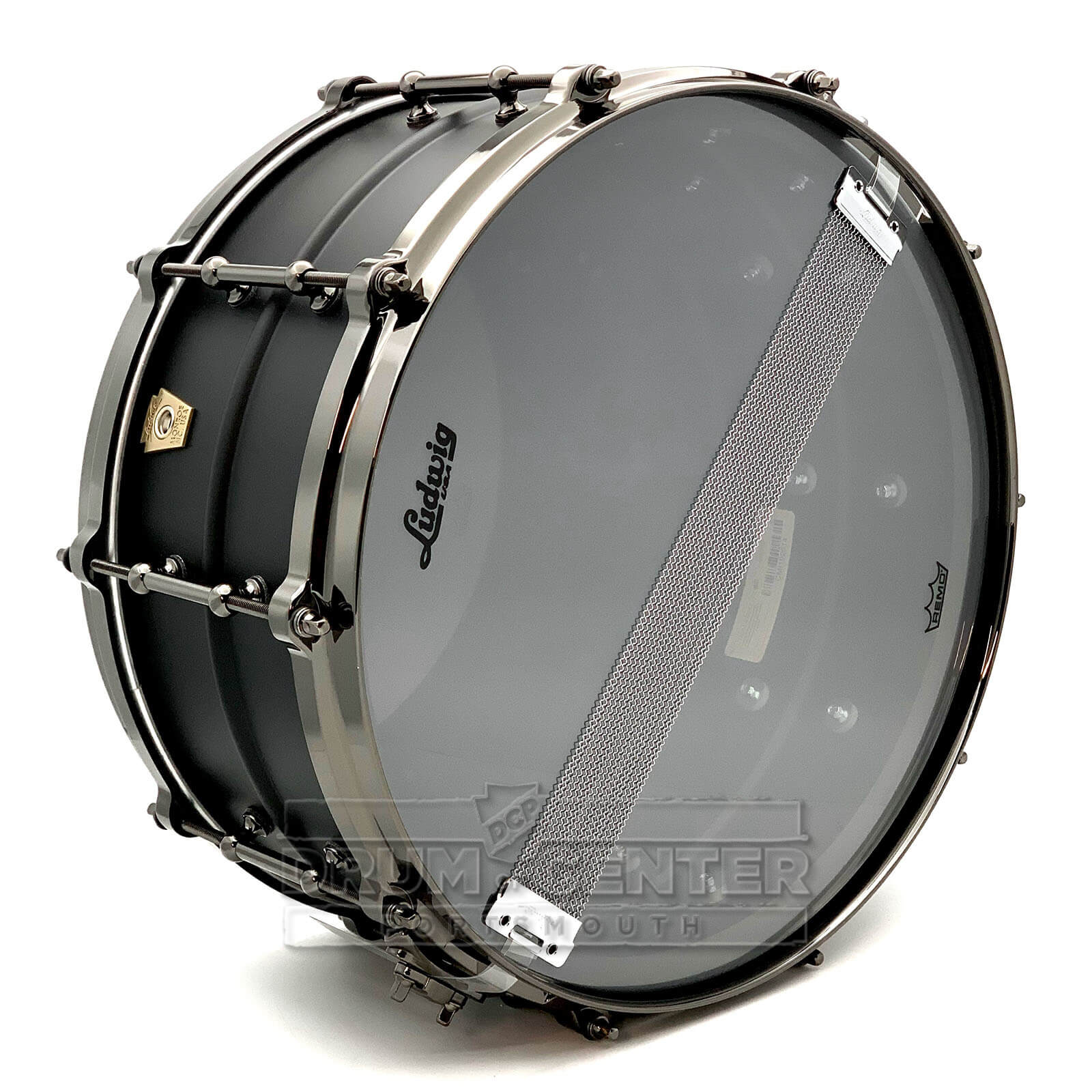 Ludwig "Blackest Beauty" Snare Drum 14x6.5 DCP Exclusive!