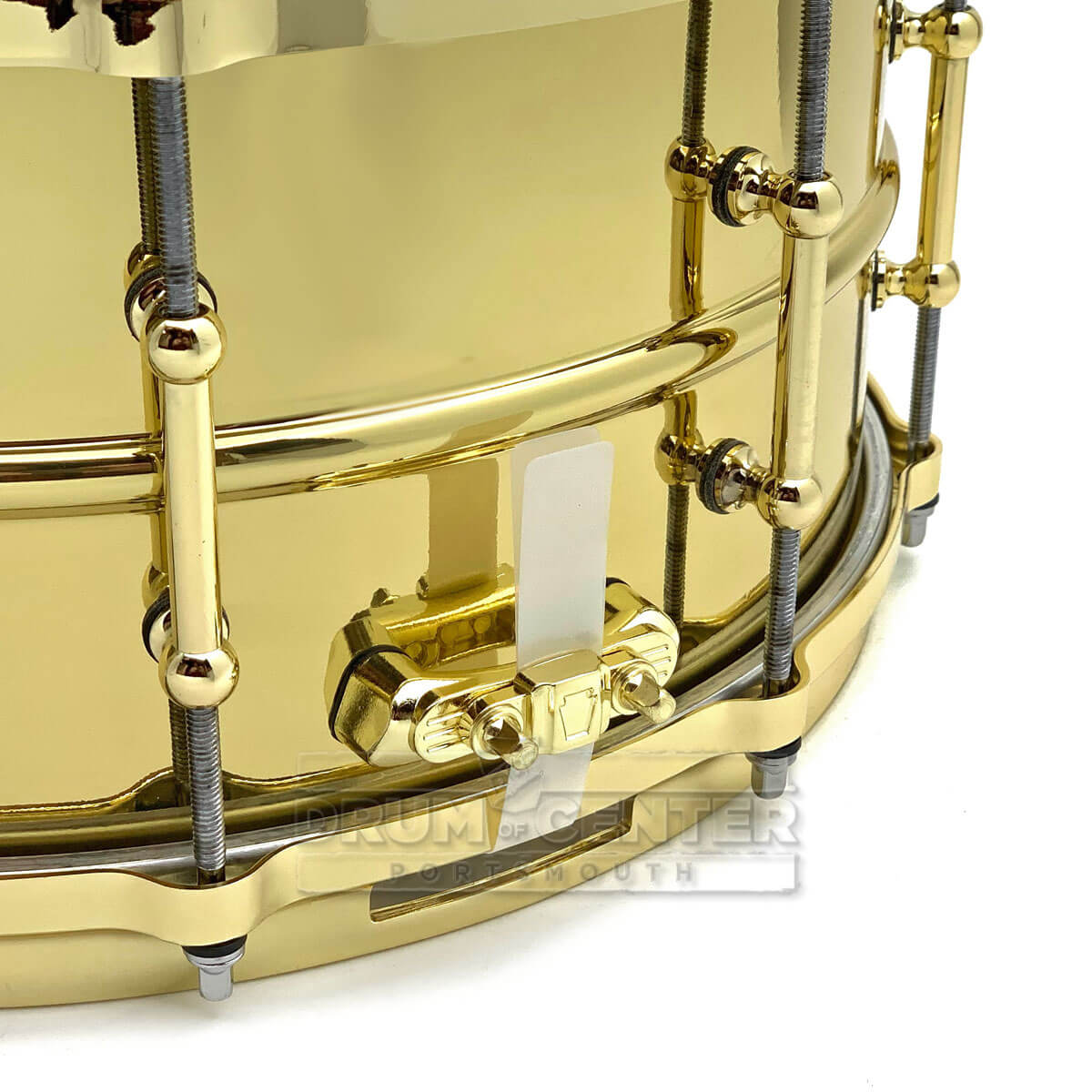 Ludwig Supraphonic "Brass Beauty" Snare Drum 14x6.5 - DCP Exclusive! - Drum Center Of Portsmouth