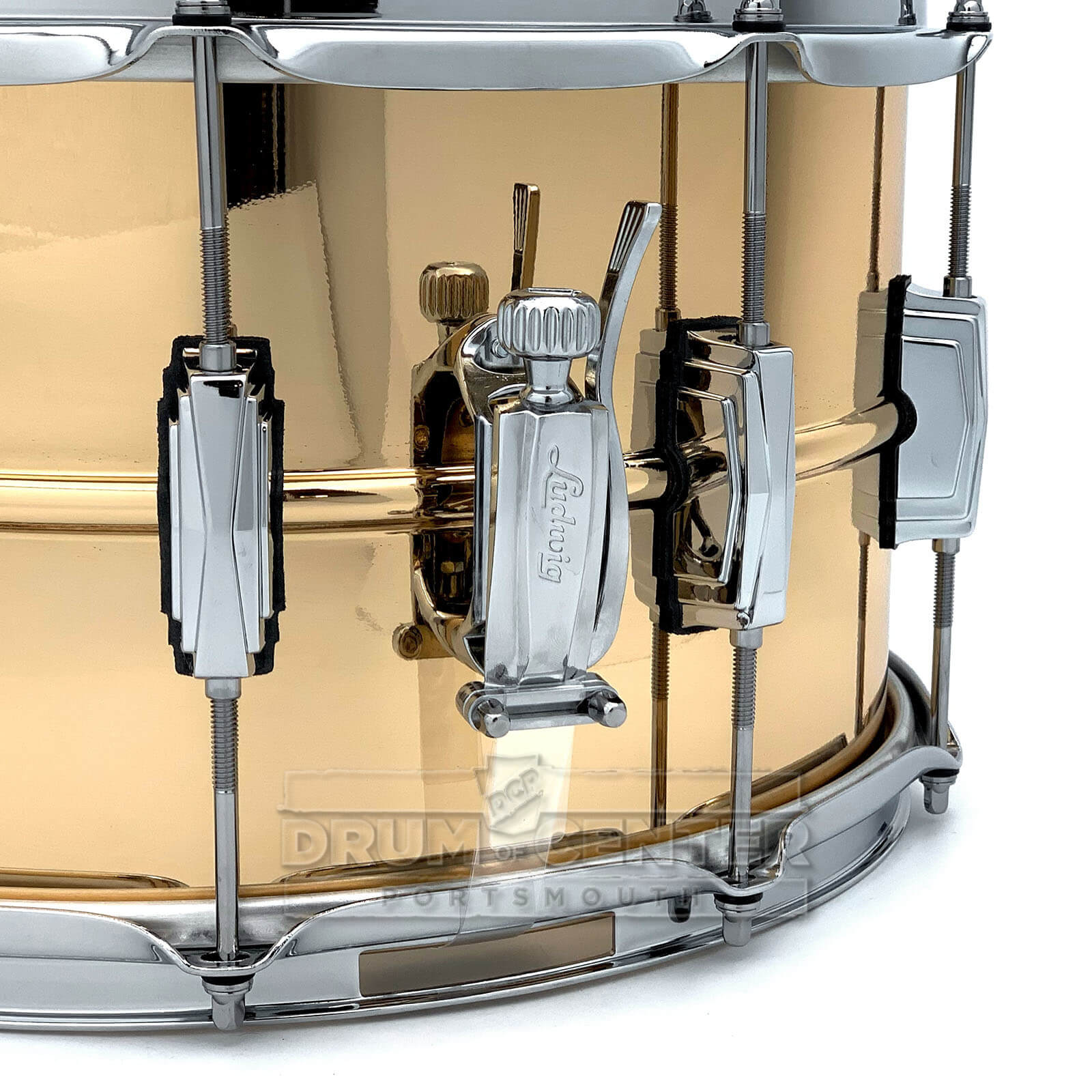 Ludwig LB508 Supraphonic Bronze Snare Drum 14x8