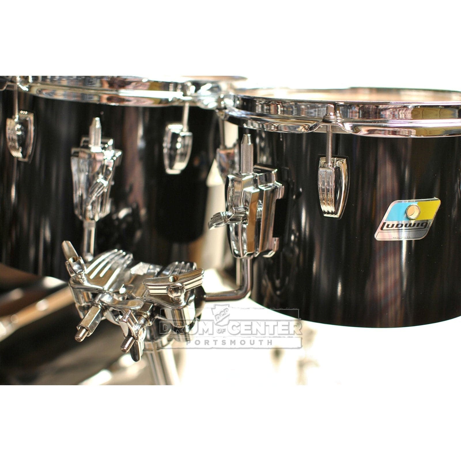 Ludwig Classic Maple 9pc Rawk Mawnstah Drum Set