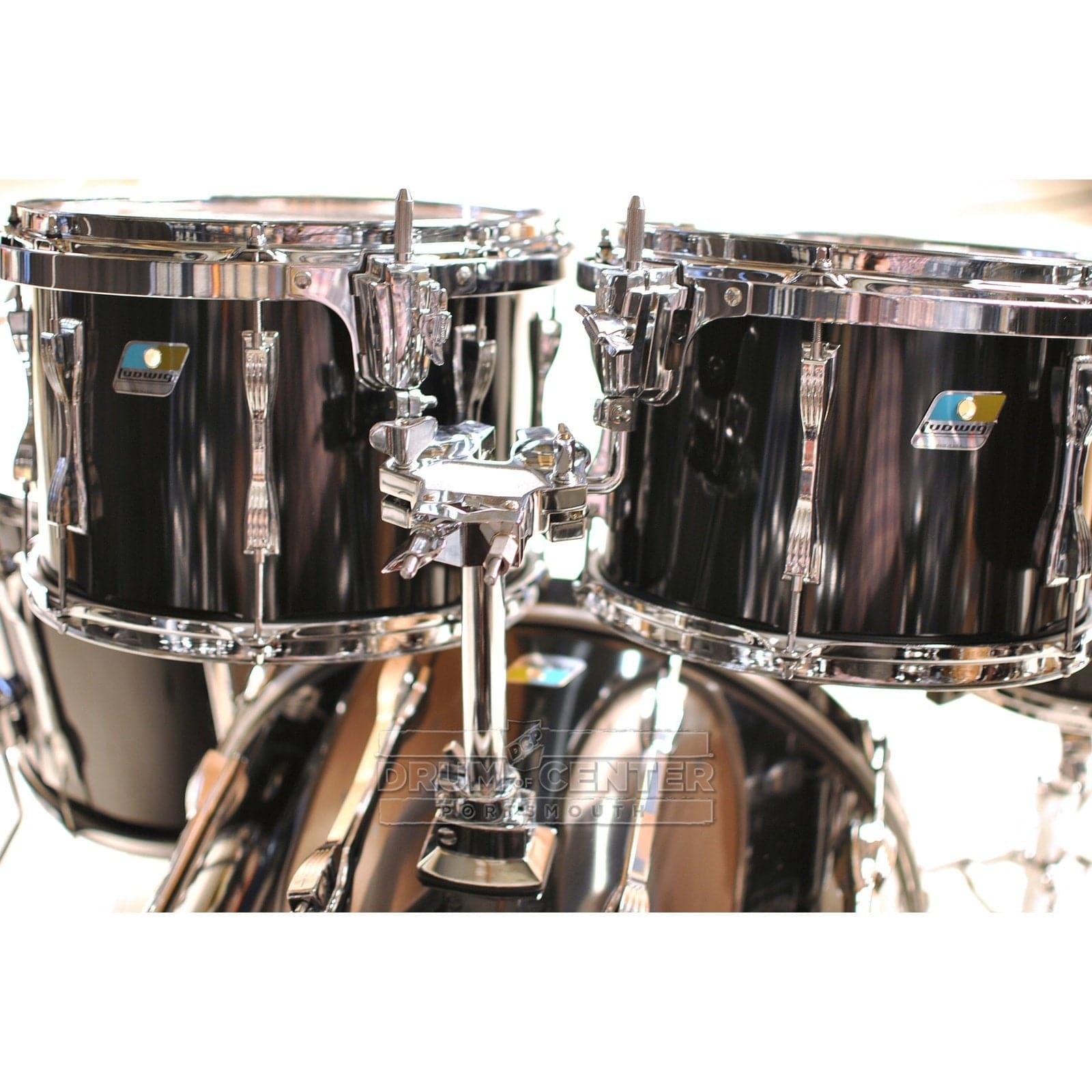 Ludwig Classic Maple 9pc Rawk Mawnstah Drum Set