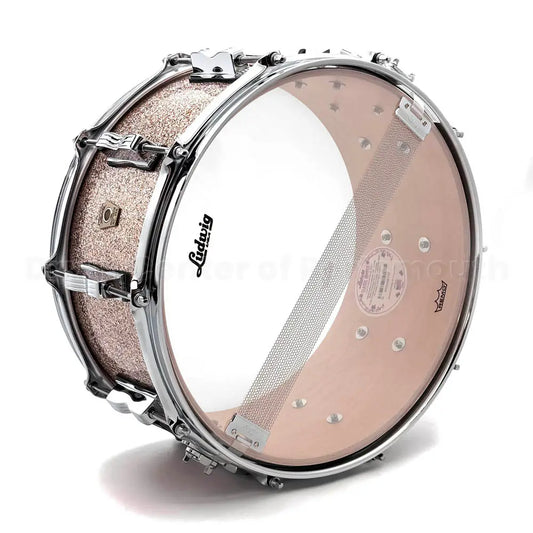 EMBARGOED - ACTIVATE OCT 8 - Ludwig Classic Maple Snare Drum 14x6.5 Champagne Sparkle - Drum Center Of Portsmouth