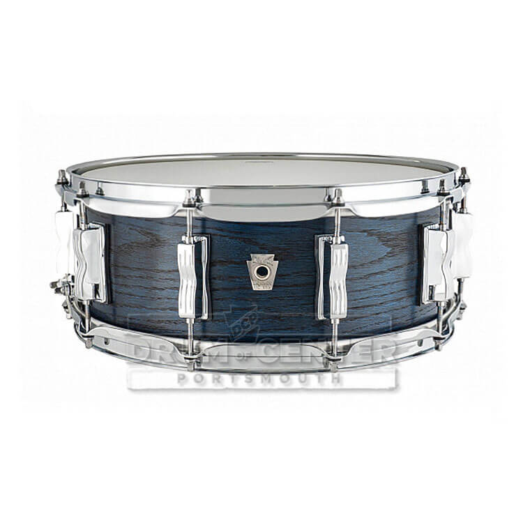 Ludwig Classic Oak Snare Drum 14x5 Blue Burst - Drum Center Of Portsmouth