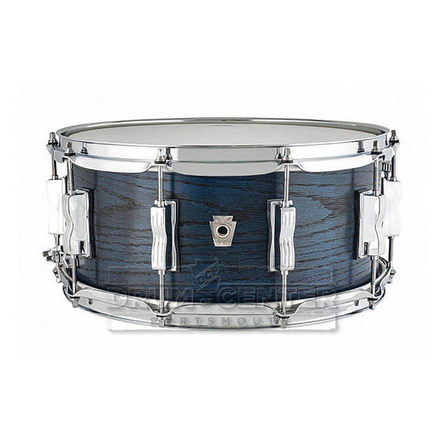 Ludwig Classic Oak Snare Drum 14x6.5 Blue Burst - Drum Center Of Portsmouth