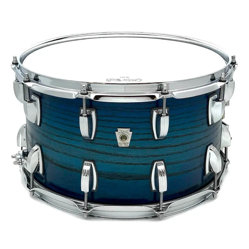 Ludwig Classic Oak Snare Drum 14x8 Blue Burst - Drum Center Of Portsmouth