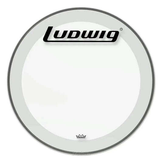 Ludwig Clear Bass Drum Resonant Head 26" w/Block Logo - Drum Center Of Portsmouth