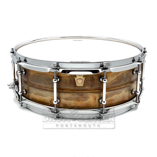 Ludwig LC661T Copper Phonic Snare Drum 14x5 Raw w/Tube Lugs