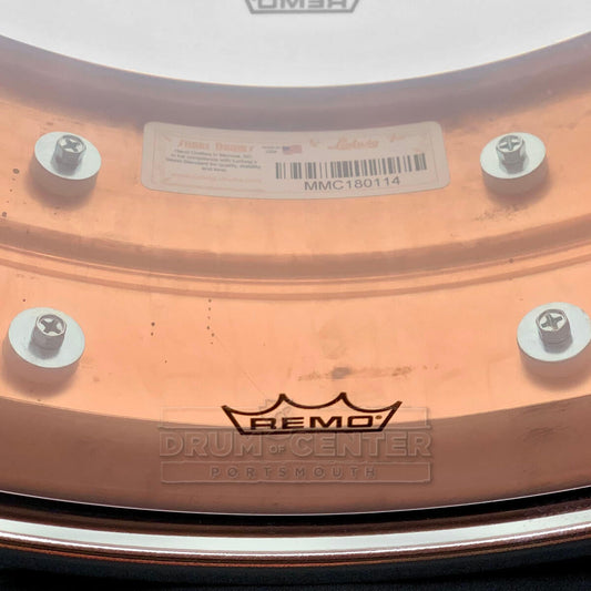 Ludwig LC661T Copper Phonic Snare Drum 14x5 Raw w/Tube Lugs