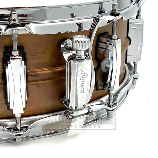 Ludwig LC661 Copper Phonic Snare Drum 14x5 Raw