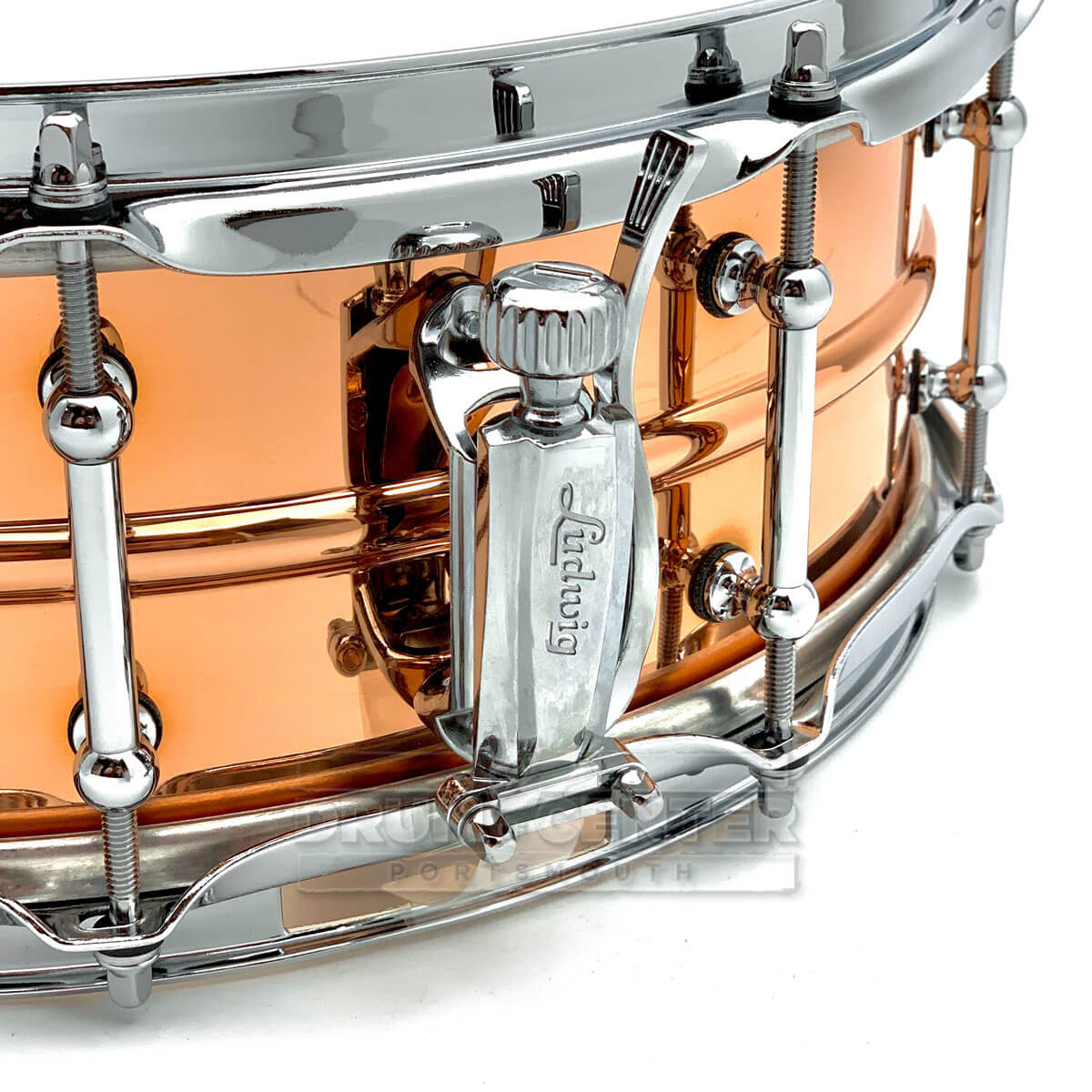 Ludwig LC660T Copper Phonic Snare Drum 14x5 w/Tube Lugs