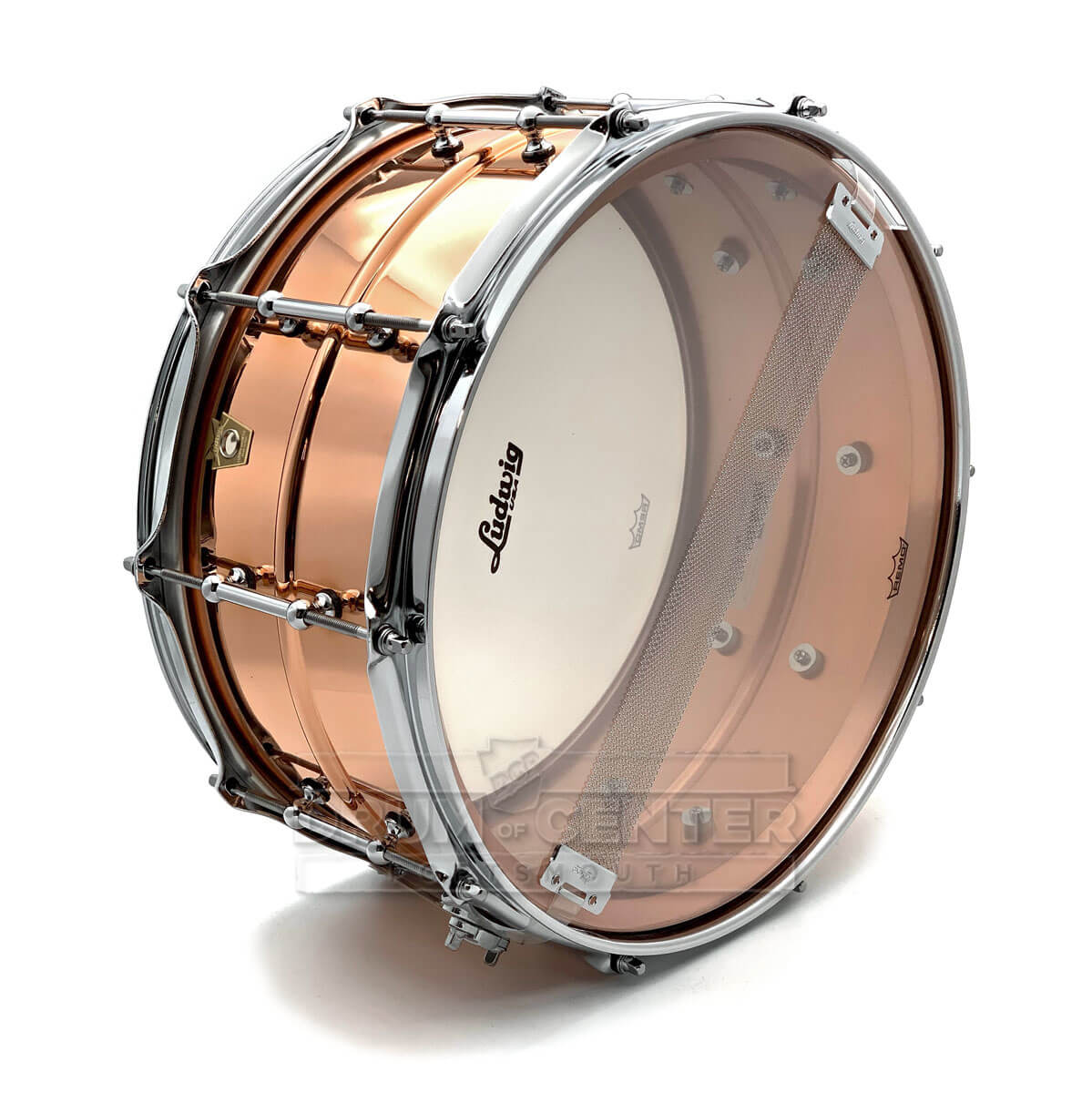 Ludwig LC662T Copper Phonic Snare Drum 14x6.5 w/Tube Lugs