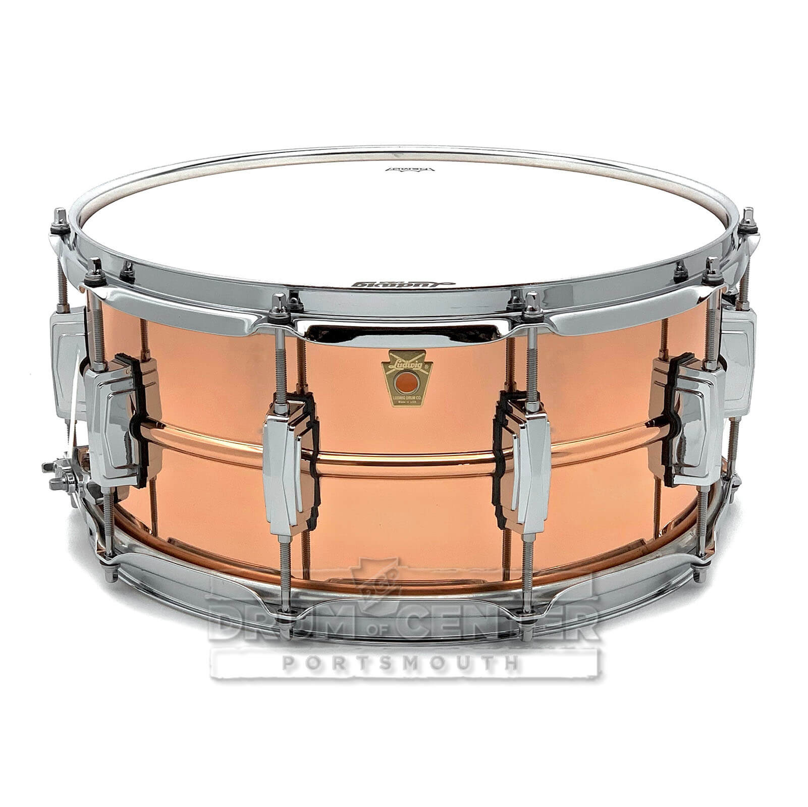 Ludwig LC662 Copper Phonic Snare Drum 14x6.5