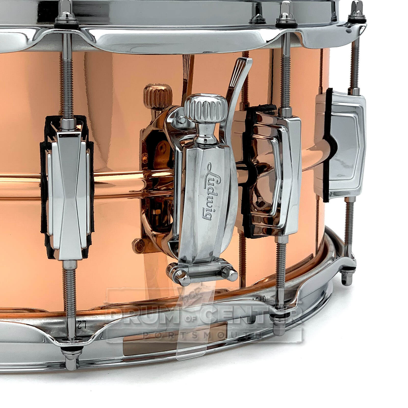 Ludwig LC662 Copper Phonic Snare Drum 14x6.5