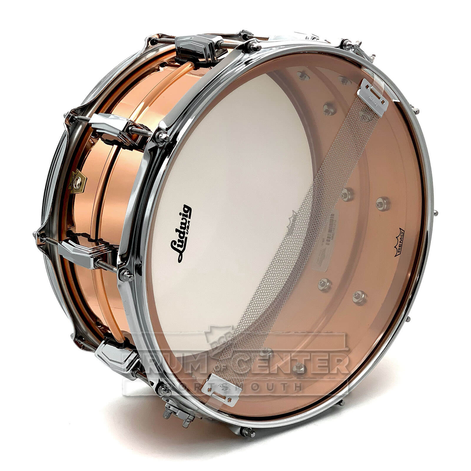 Ludwig LC662 Copper Phonic Snare Drum 14x6.5