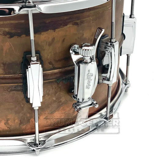 Ludwig LC608R Copper Phonic Snare Drum 14x8 Raw