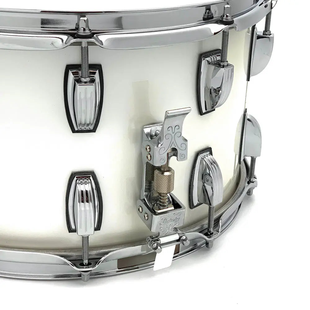 Ludwig Legacy Mahogany Snare Drum 14x8 Silver Silk - Drum Center Of Portsmouth