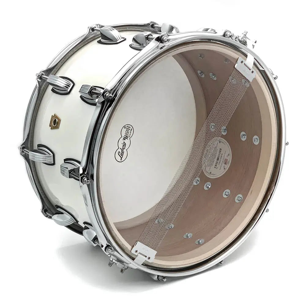 Ludwig Legacy Mahogany Snare Drum 14x8 Silver Silk - Drum Center Of Portsmouth