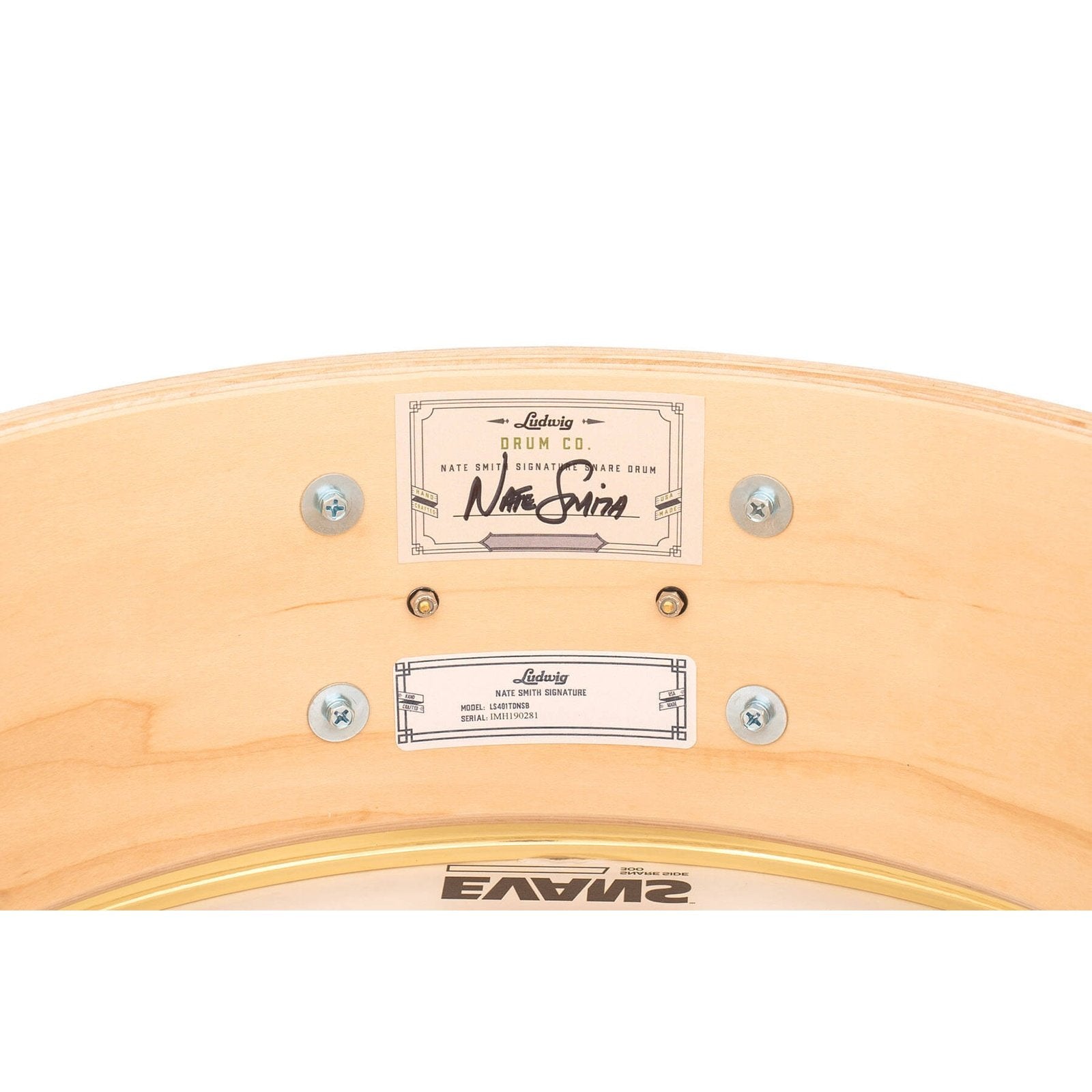Ludwig Nate Smith "Waterbaby" Signature Snare Drum 14x5