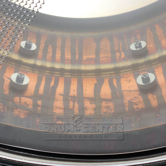 Ludwig LB508RT Supraphonic Raw Bronze Snare Drum w/Tube Lugs 14x8