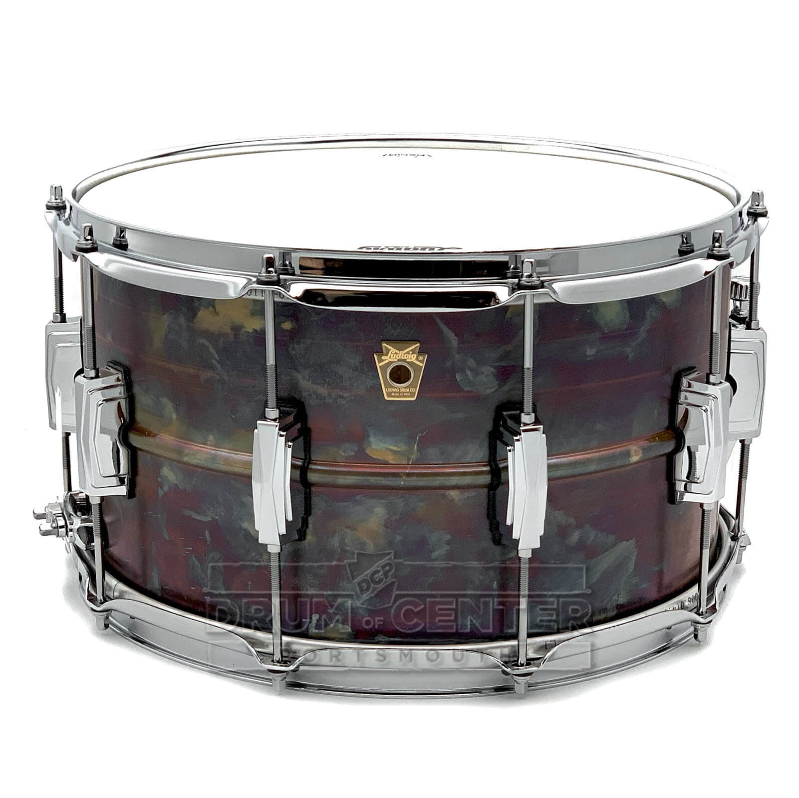 Ludwig LB508R Supraphonic Raw Bronze Snare Drum 14x8