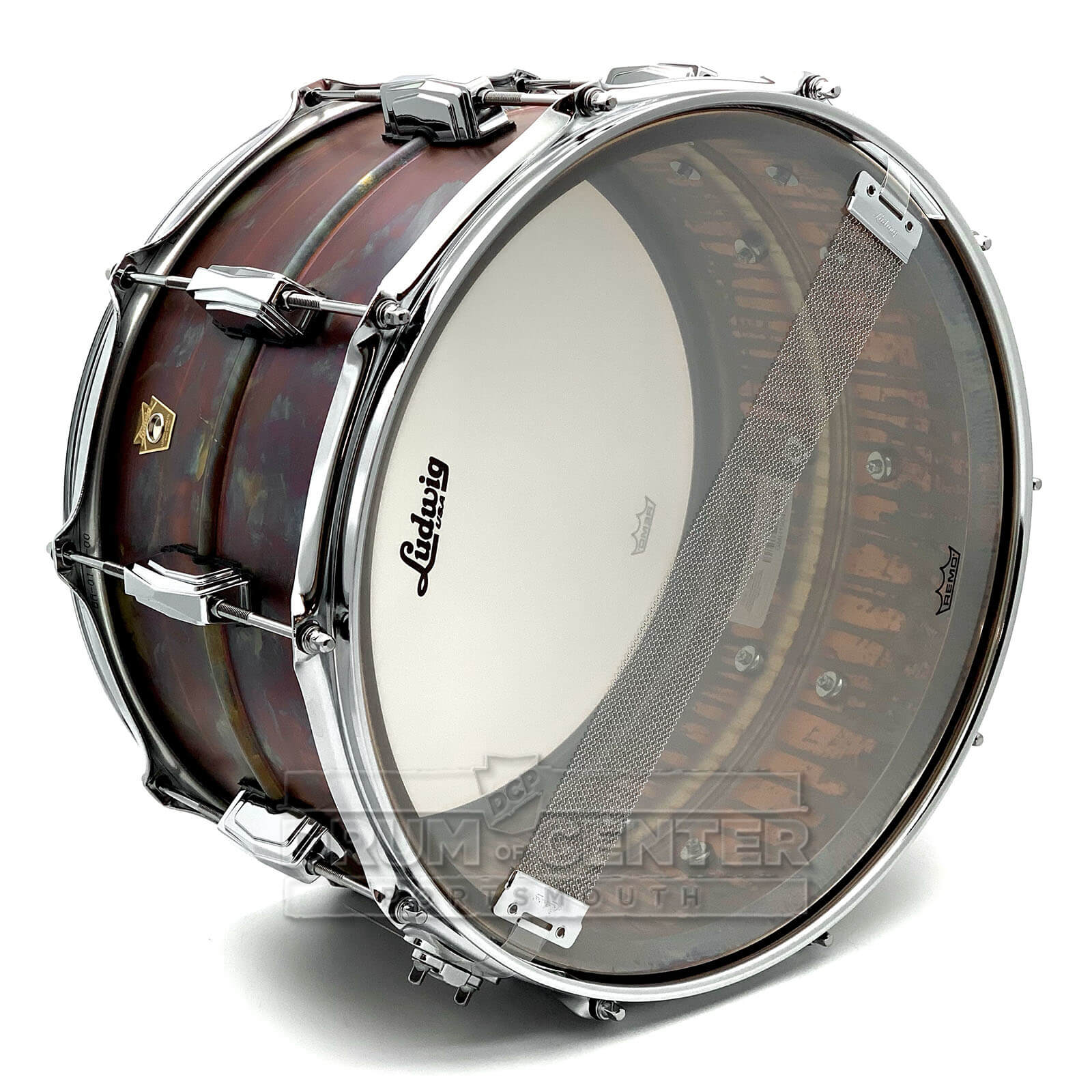 Ludwig LB508R Supraphonic Raw Bronze Snare Drum 14x8