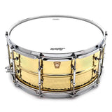 Ludwig LB422BKT Supraphonic Hammered Brass Snare Drum 14x6.5 w/Tube Lugs - Drum Center Of Portsmouth